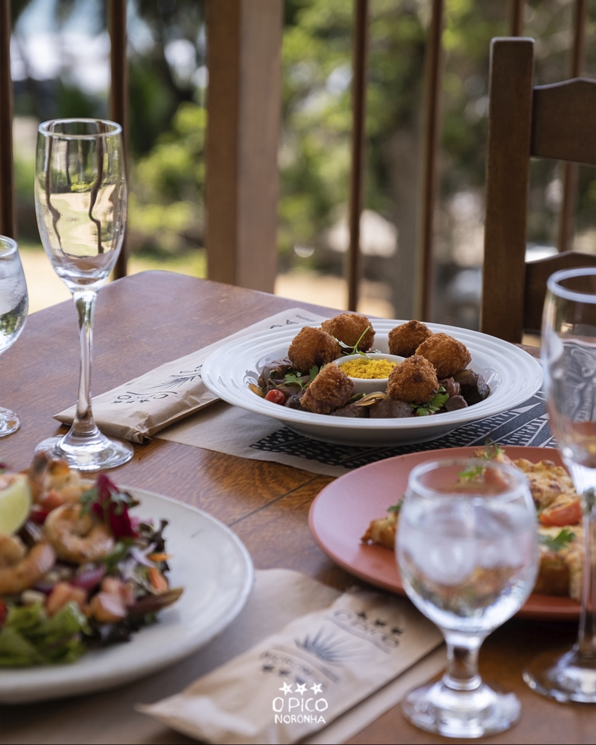 Food styling, natural light
