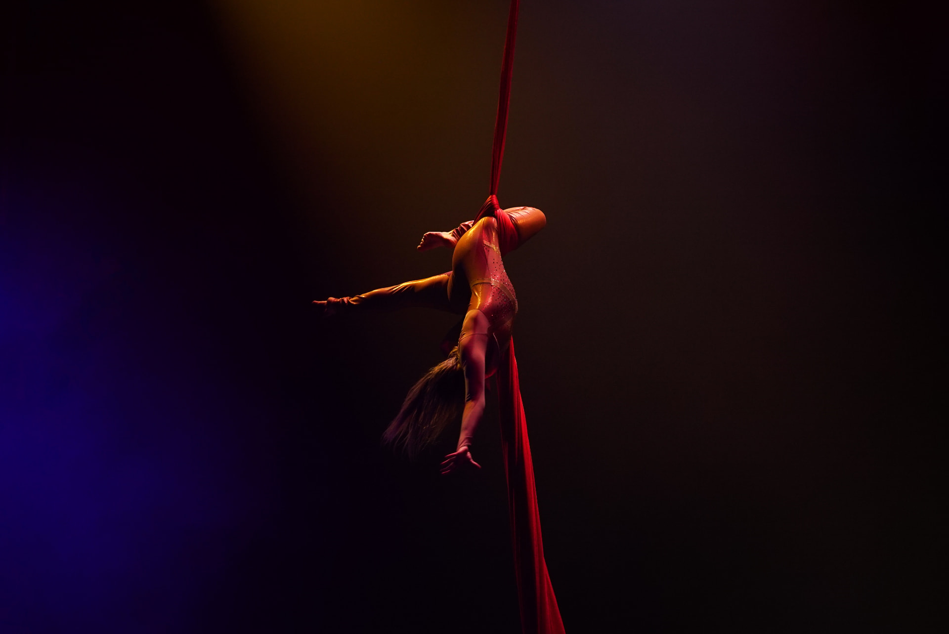 Aerial silks